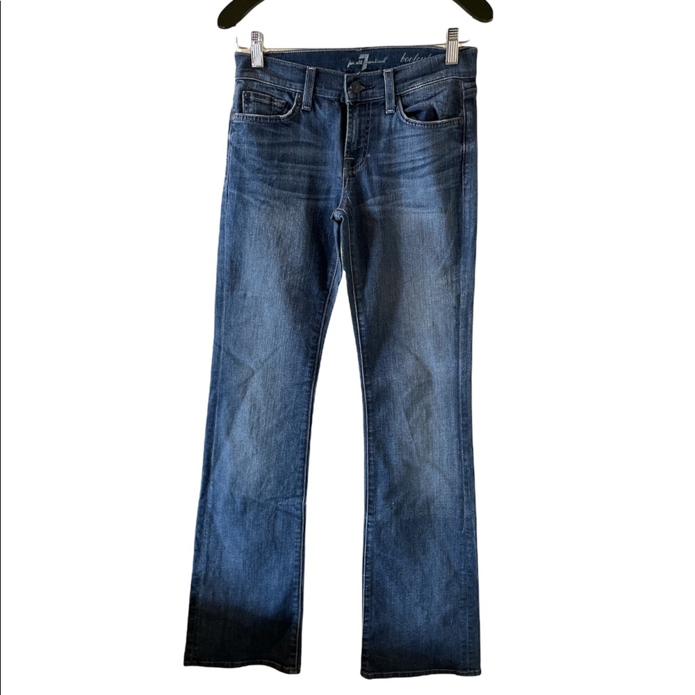 7 for all mankind Y2K vintage bootcut jeans in dark wash